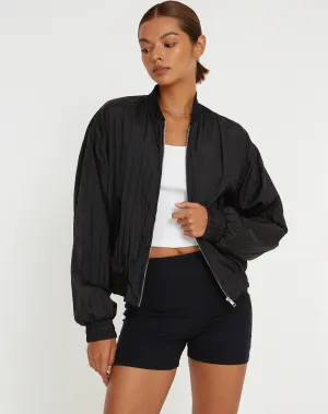 Yuu Shell Jacket in Black