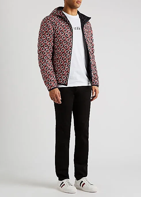 Zois reversible logo-print quilted shell jacket